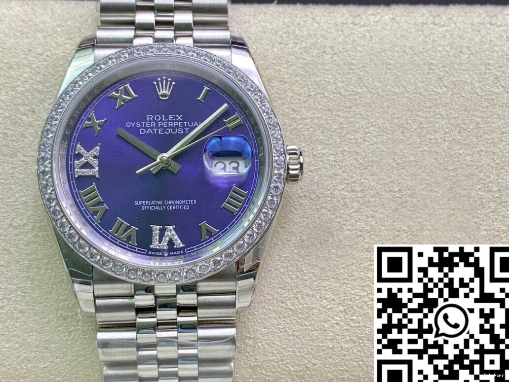 EW Datejust Factory Rolex M126284RBR-0013 Bezel Diamond-set 1017
